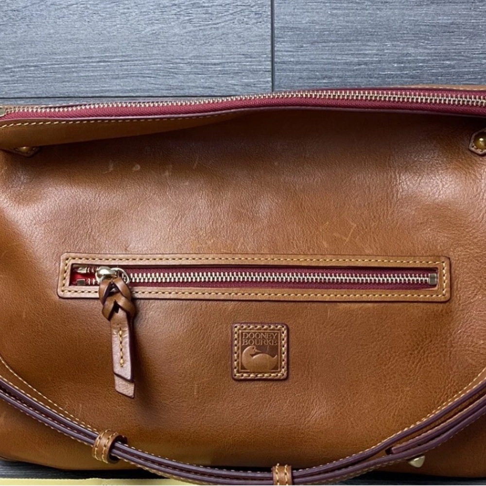 Dooney & Bourke Florentine Brown Leather Bag